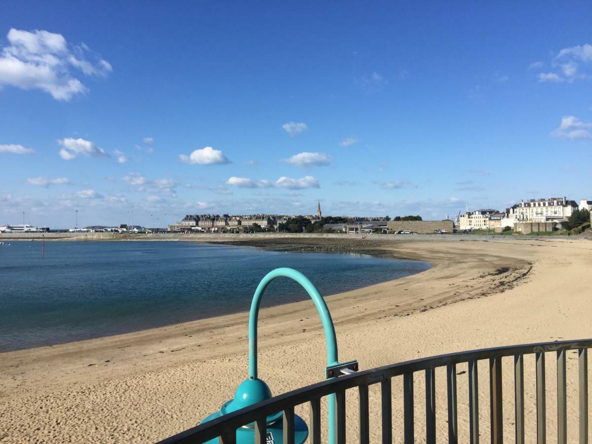 Studio Bord De Plage Des Bas Sablons Saint Malo Экстерьер фото