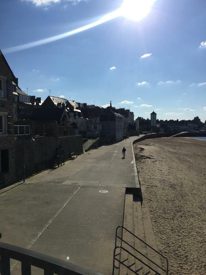 Studio Bord De Plage Des Bas Sablons Saint Malo Экстерьер фото
